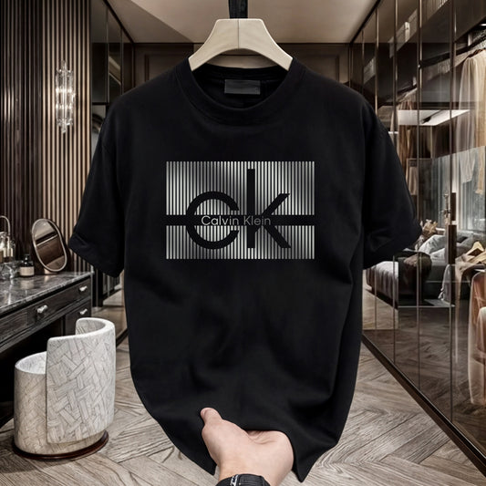CK Black Tee – Sleek & Timeless